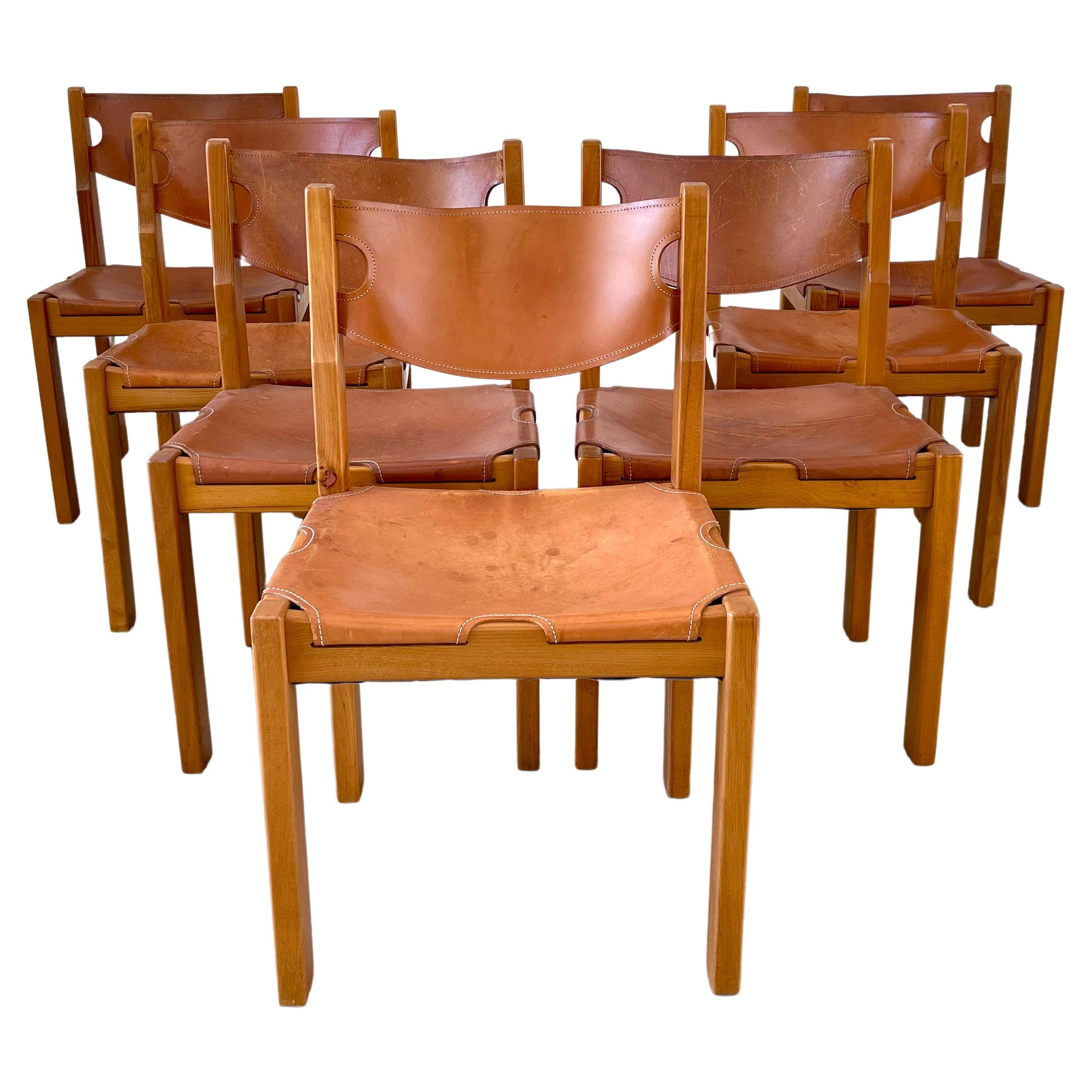 Maison Regain Leather Dining Chairs
