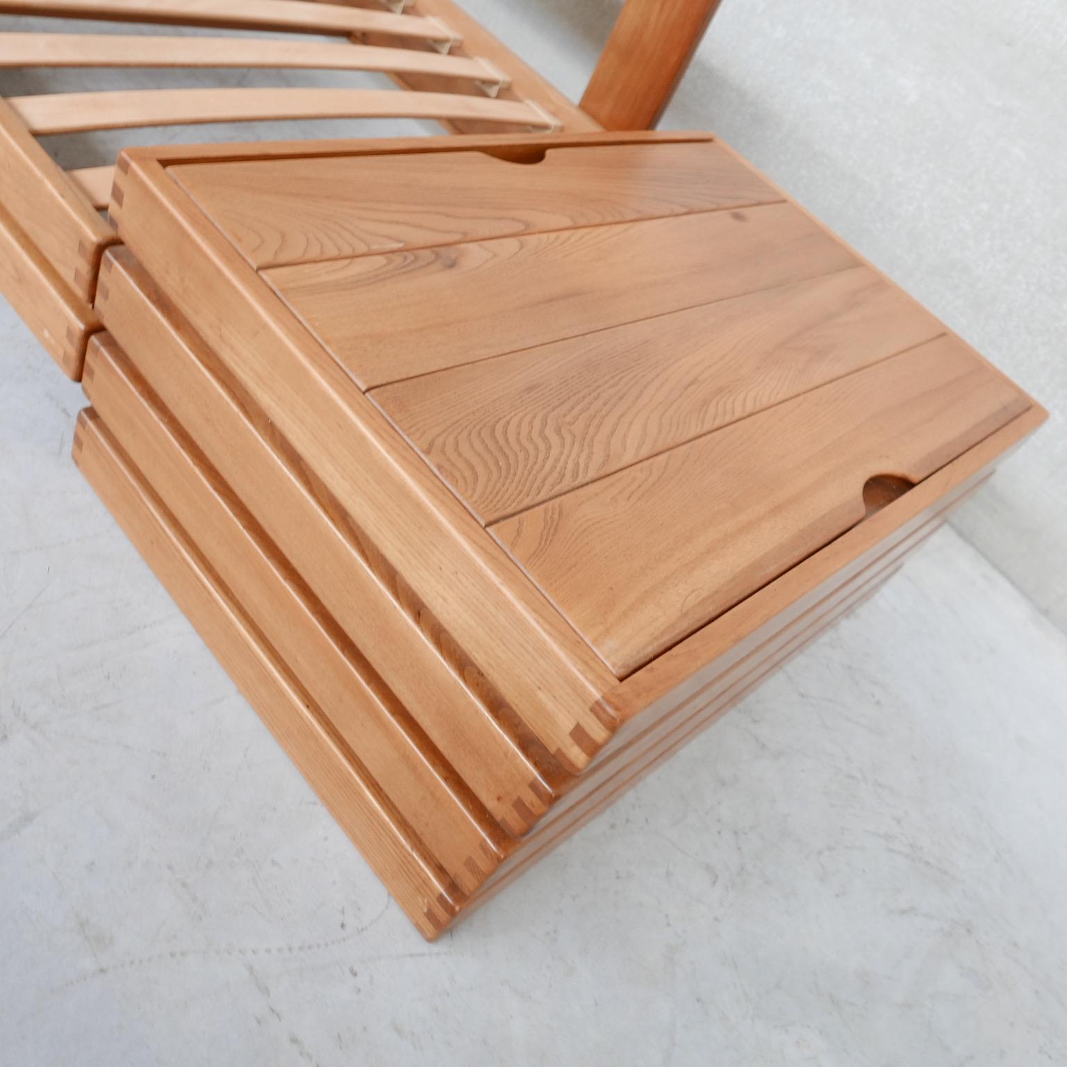 Maison Regain Mid-Century French Elm Day Bed/Sofa 4