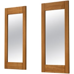 Maison Regain Rectangular Mirrors with Elm Wood Frame