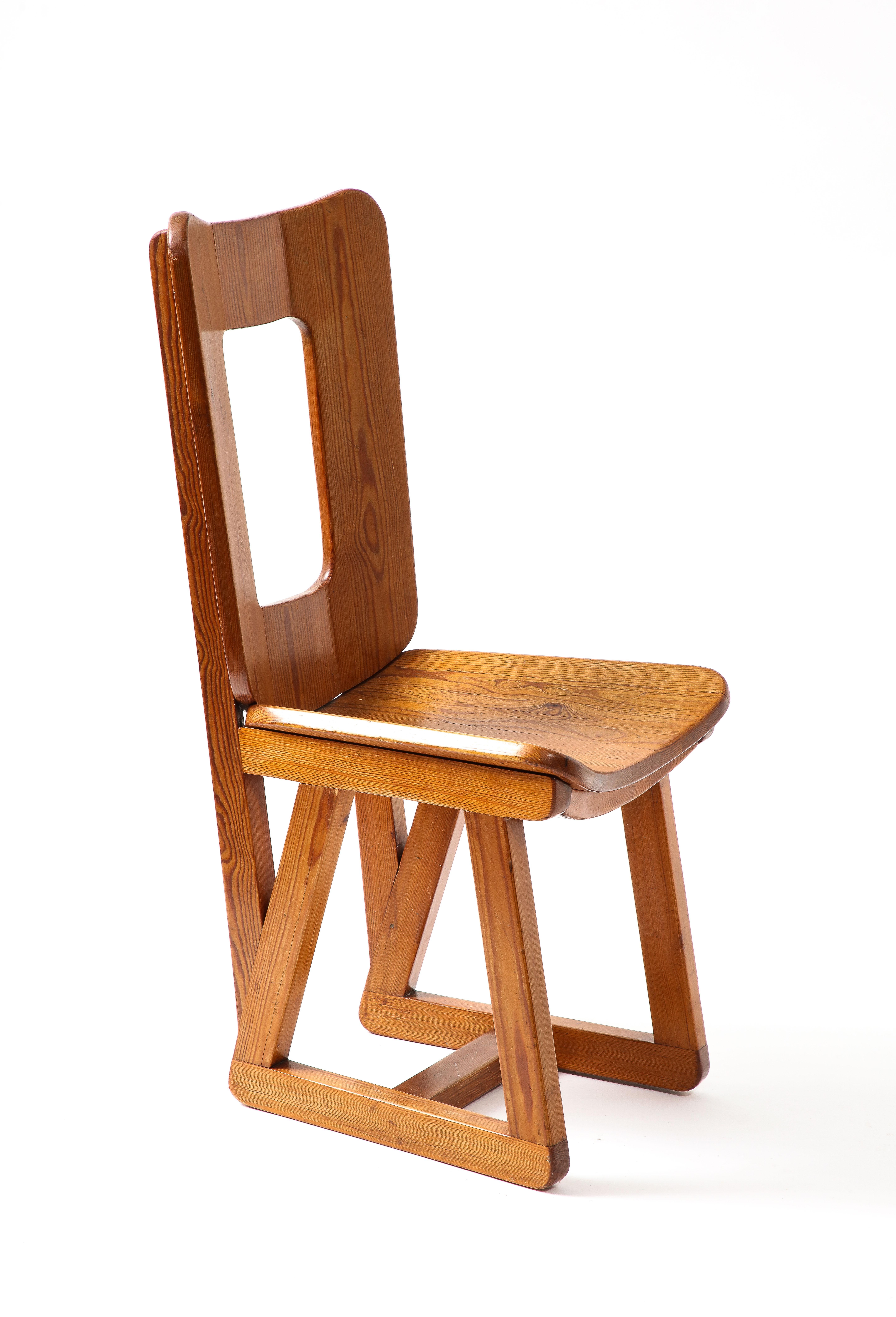 Maison Regain Side Chair, France 1960s For Sale 2