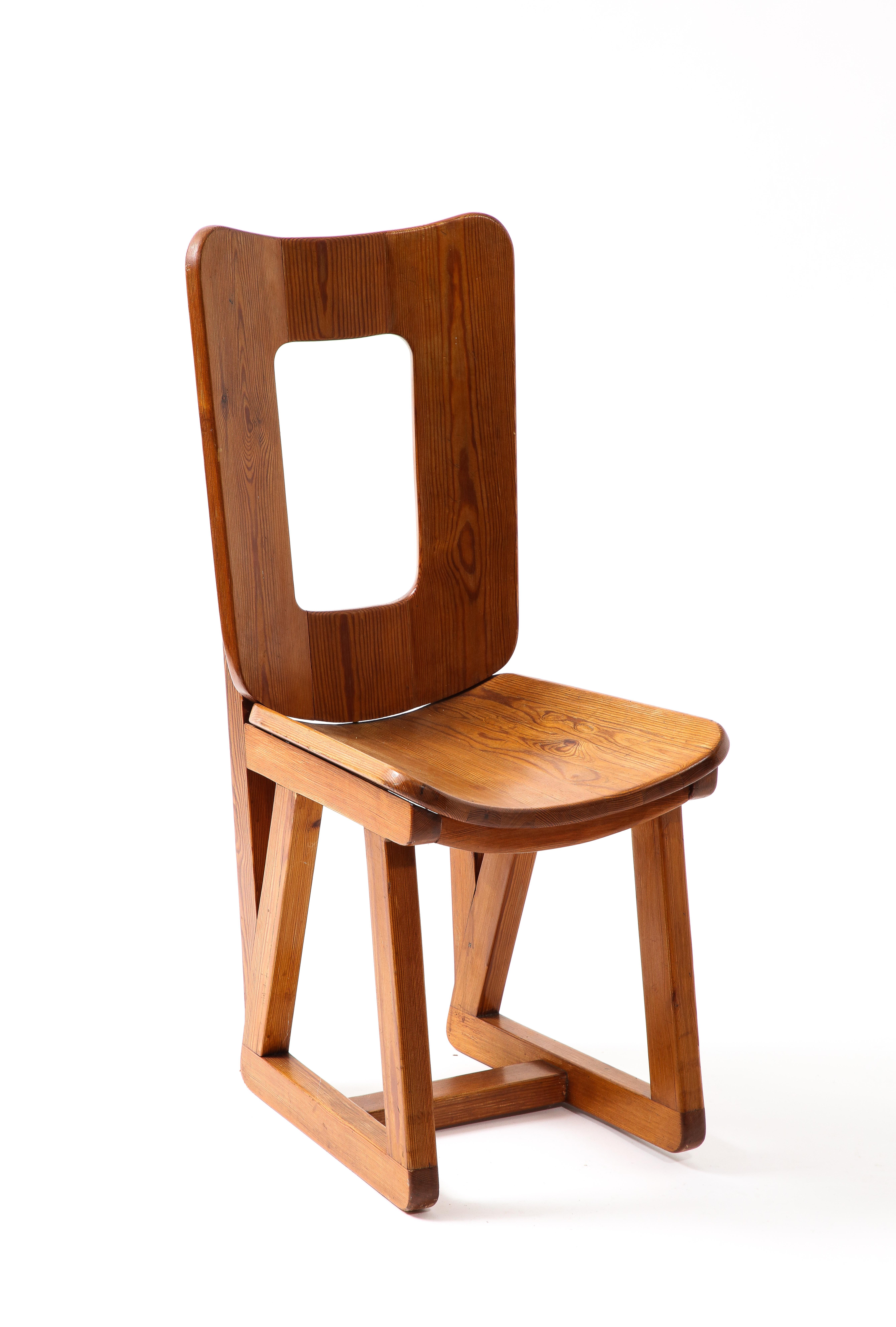 Maison Regain Side Chair, France 1960s For Sale 4