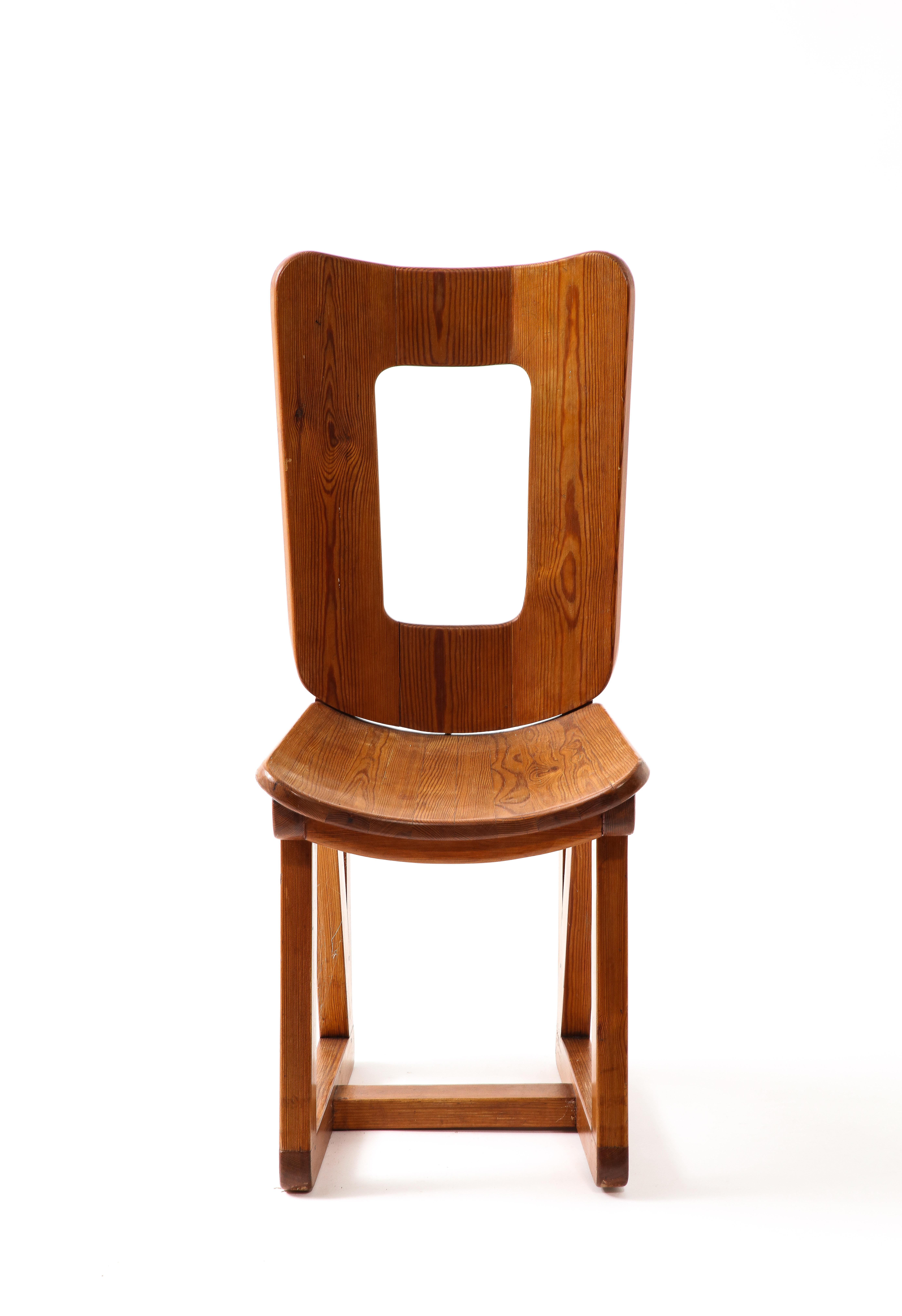 Maison Regain Side Chair, France 1960s For Sale 11