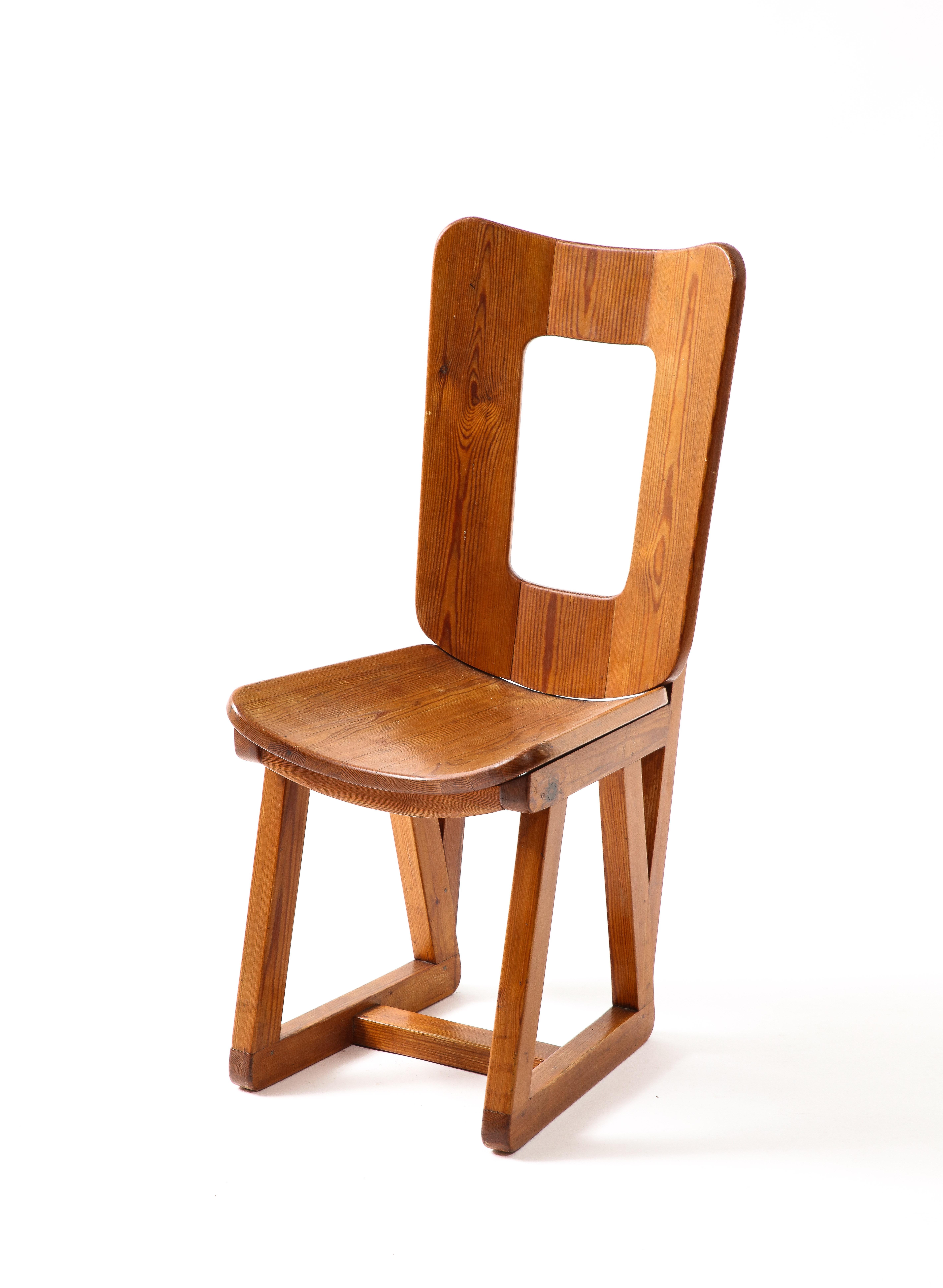 Mid-Century Modern Maison Regain Side Chair, France 1960s For Sale
