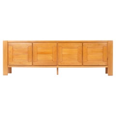 Maison Regain Sideboard in Elm, 1980