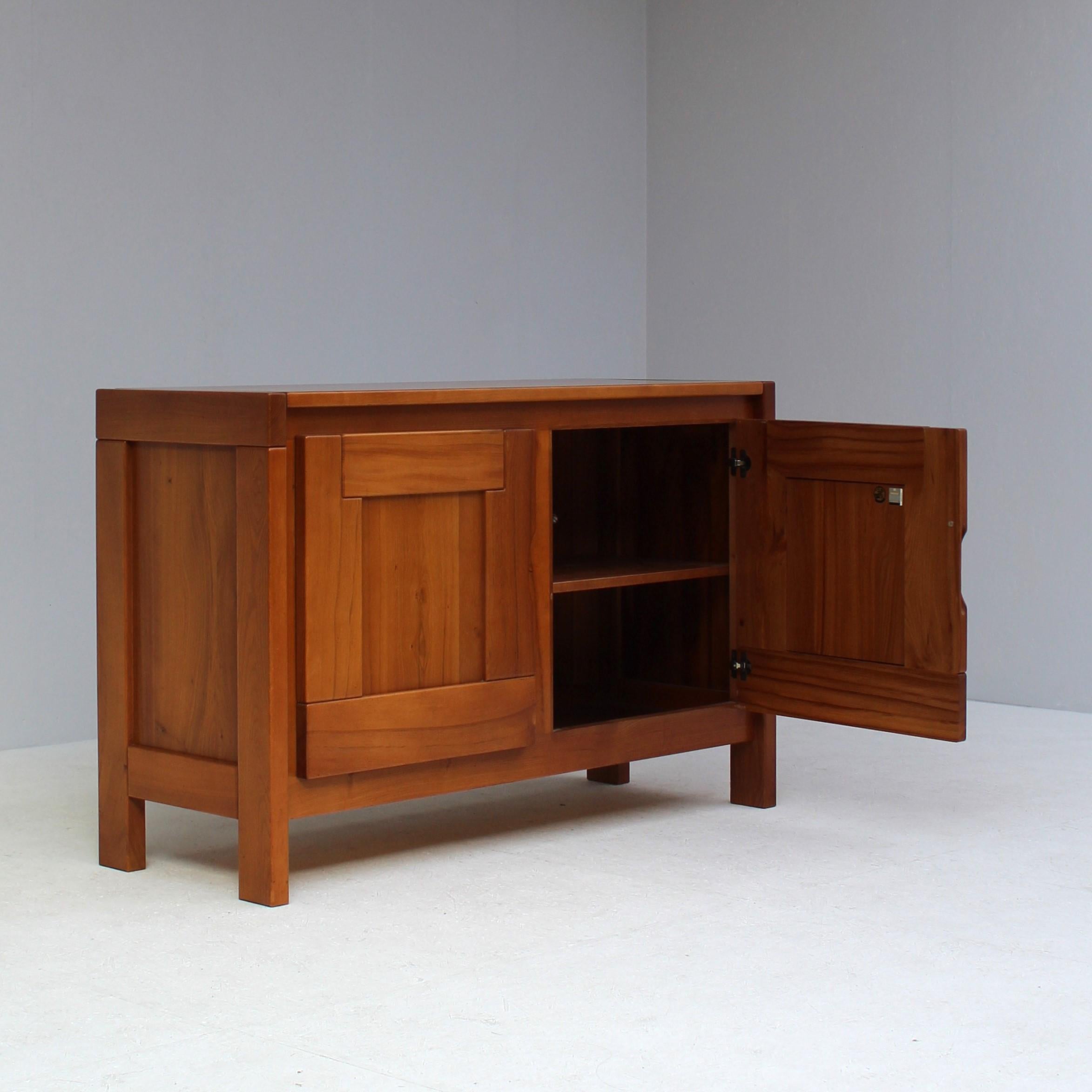 Maison Regain Sideboard in Solid Elm For Sale 4
