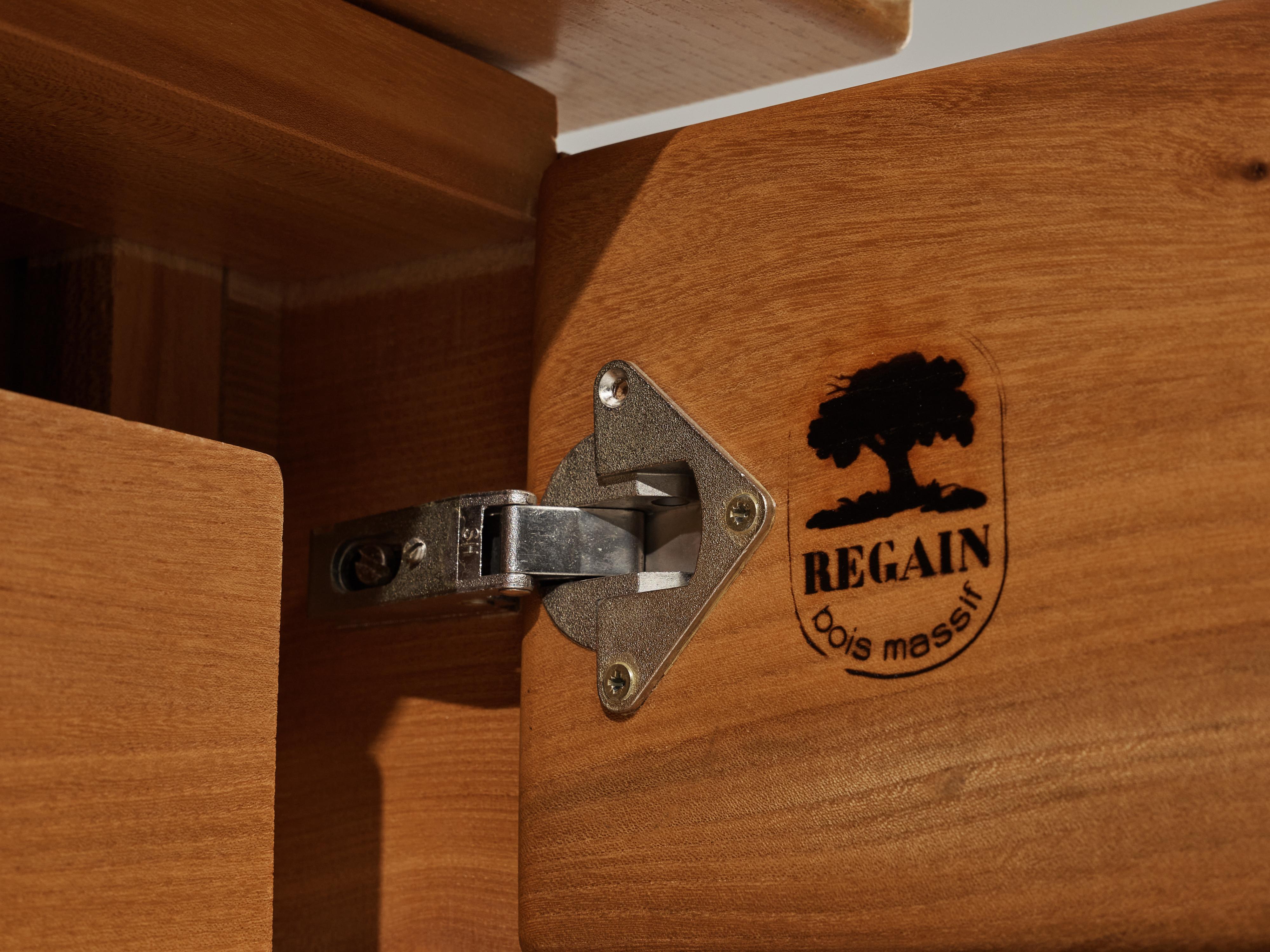 Maison Regain Sideboard with Hidden Doors in Solid Elm 4