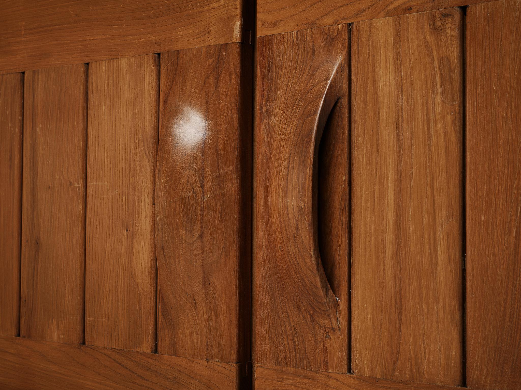 Maison Regain Small Sideboard in Elm In Good Condition In Waalwijk, NL