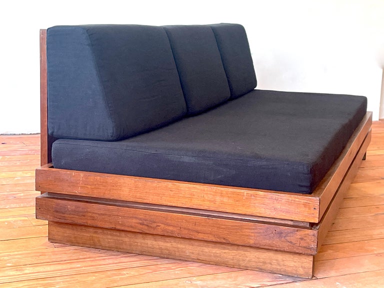 Maison Regain Sofa in Elm In Good Condition For Sale In Beverly Hills, CA