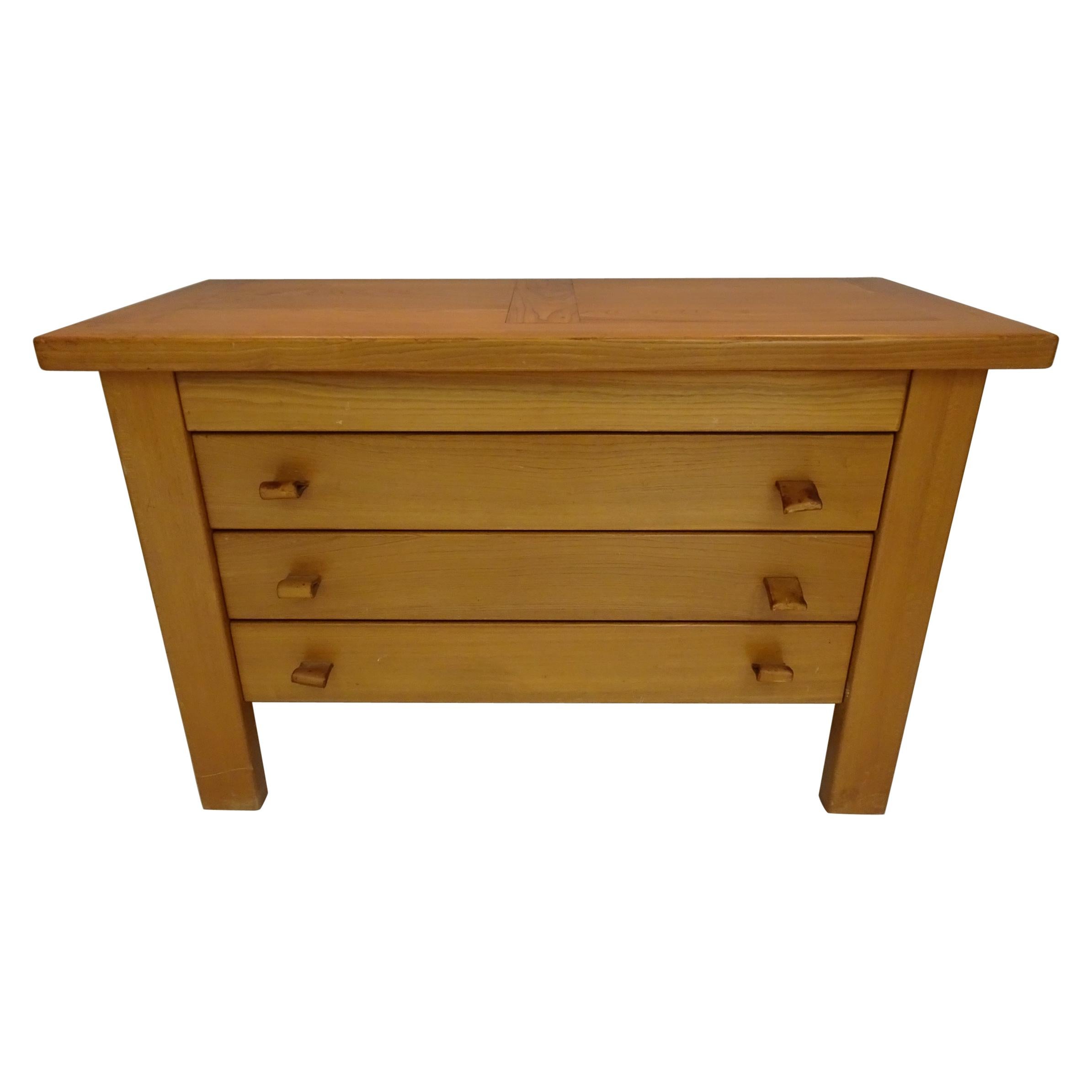 Maison Regain Solid Elm Chest of Drawers For Sale