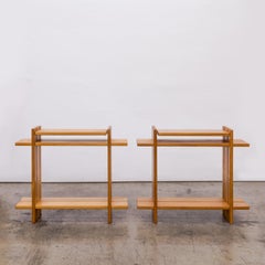 Maison Regain  Three Tiered Elm Etageres