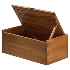 Maison Regain Trunk or Side Table in Solid Elm
