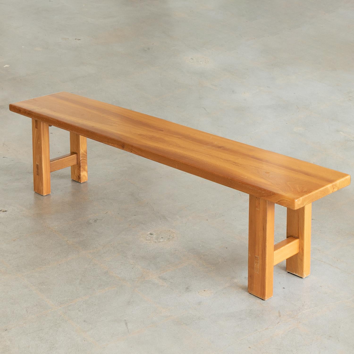 Maison Regain Wood Bench In Good Condition In Los Angeles, CA
