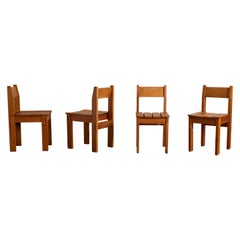 Maison Regain Wood Dining Chairs - Set of 4
