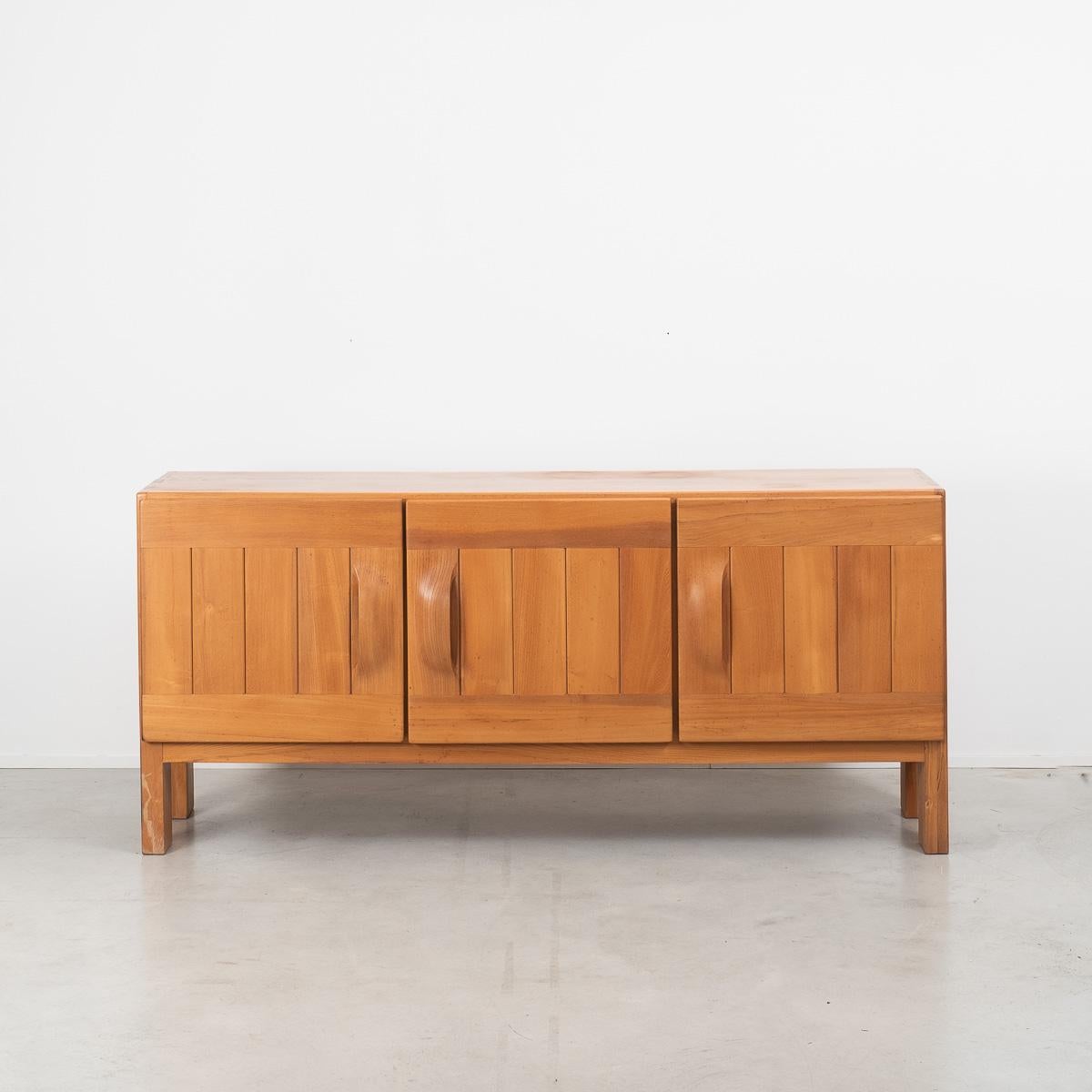 Late 20th Century Maison Regain Wooden Sideboard, France, 1970s