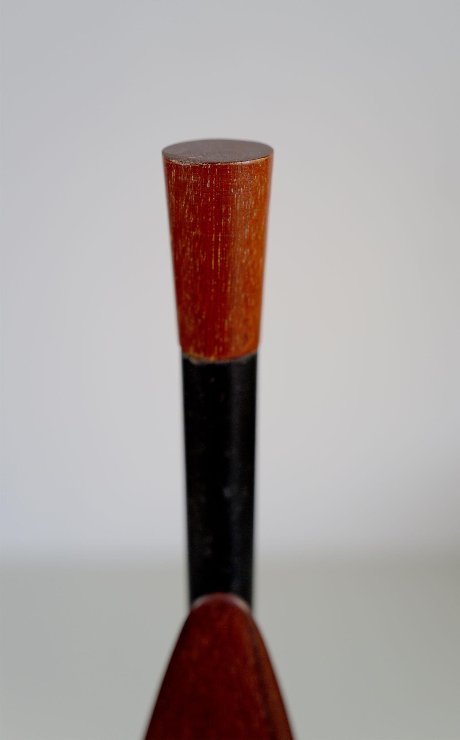 Métal Maison Rispal, lampadaire Totem, France 1960