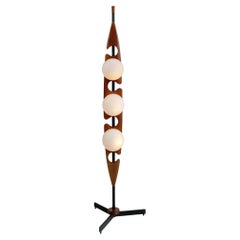 Maison Rispal, lampadaire Totem, France 1960