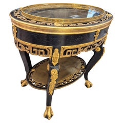 Raffreddatore per champagne Maison ROMÉO, Legno e bronzo dorato, circa 1970