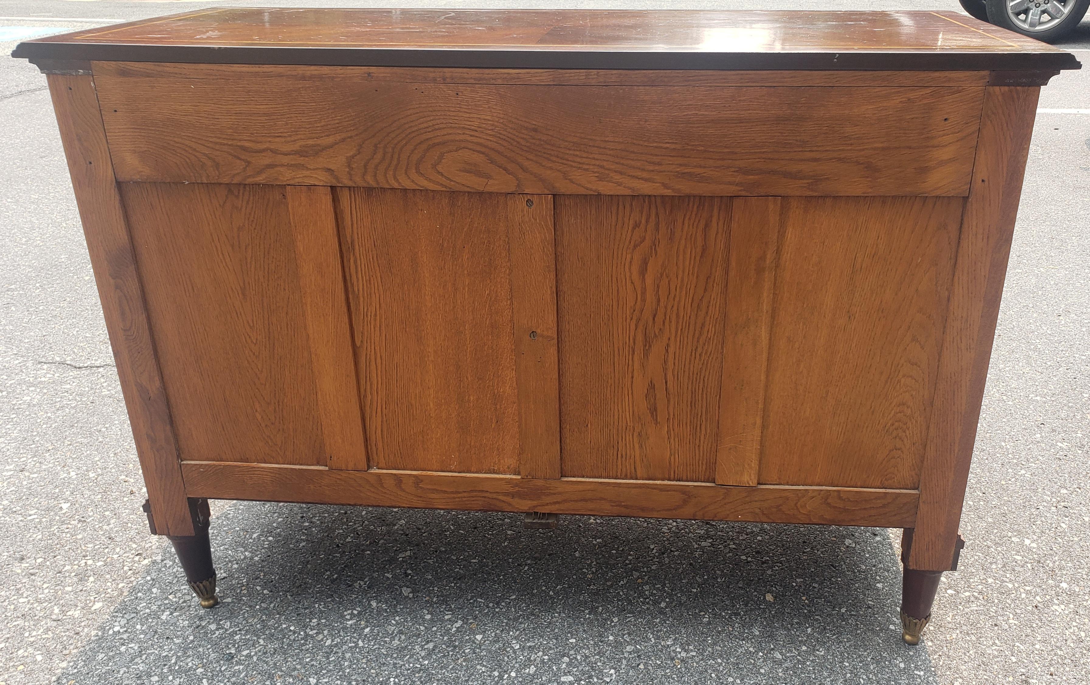 Maison Soubrier Louis XV Mixed Woods Burl & Satinwood Marquetry Buffet, C 1920s  For Sale 1