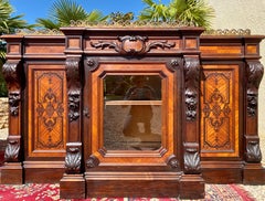 Maison Thuillier Paris, Pair of Planters/Vitrines Period Napoleon III, XIXth
