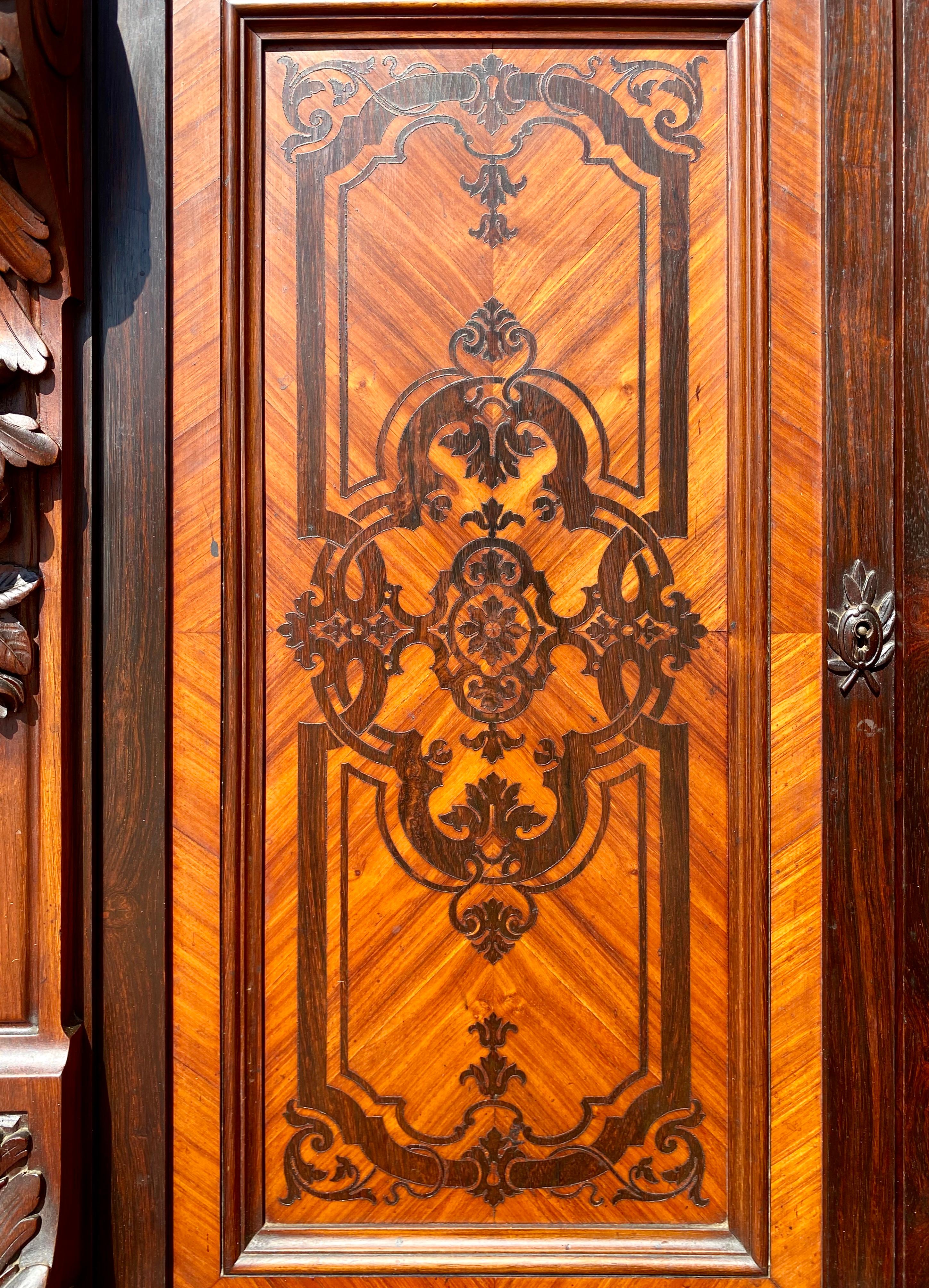 Bronze Maison Thuillier Paris, Paire de jardinières/Vitrines Période Napoléon III, XIXe siècle en vente