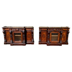 Maison Thuillier Paris, Paire de jardinières/Vitrines Période Napoléon III, XIXe siècle