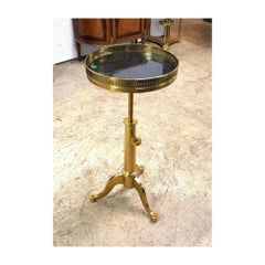 Maison Toulouse French Brass Telescoping Table