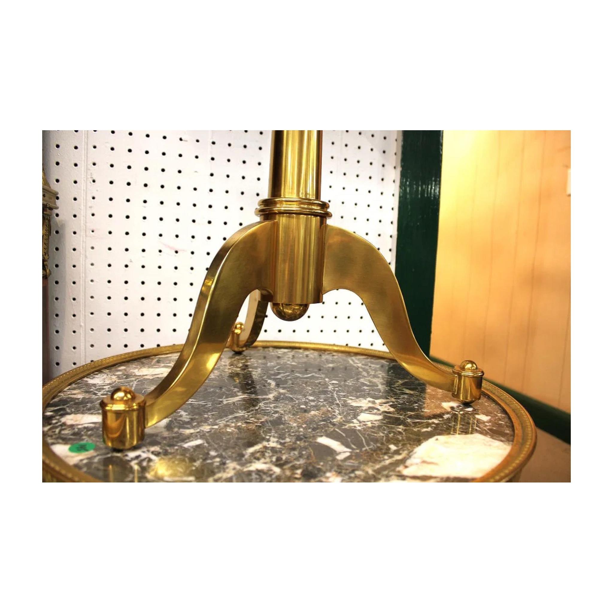 Table télescopique en laiton de la Maison Toulouse en vente 2