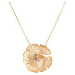 Maison Vever Ginkgo Necklace Large Model 