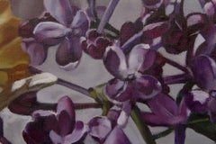 WayneÂ´s garden, Painting, Oil on MDF Panel