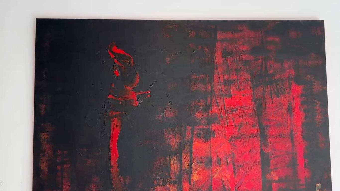 Feuerzobel – Painting von Maite Boschmonar