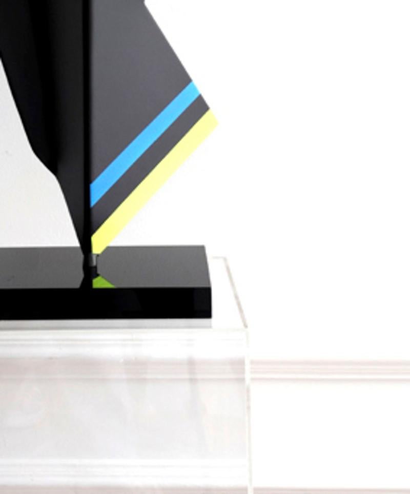 Scultura in metallo nero Storm Small Decoration Maite Carranza in vendita 2