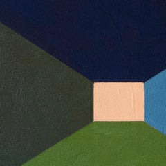 she saw the pink light, Acrylic on canvas, 80cm x 60cm, 2021