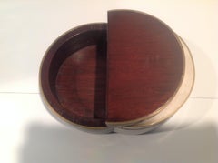 Maitland Smith 2-Tone Double Lidded Sculpture Box for Jewelry or Display