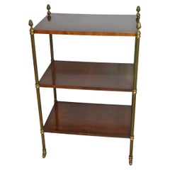 Maitland Smith 3-Tier Server Cart Shelf