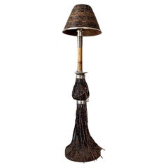 Maitland Smith  Tall Artisan Table Lamp