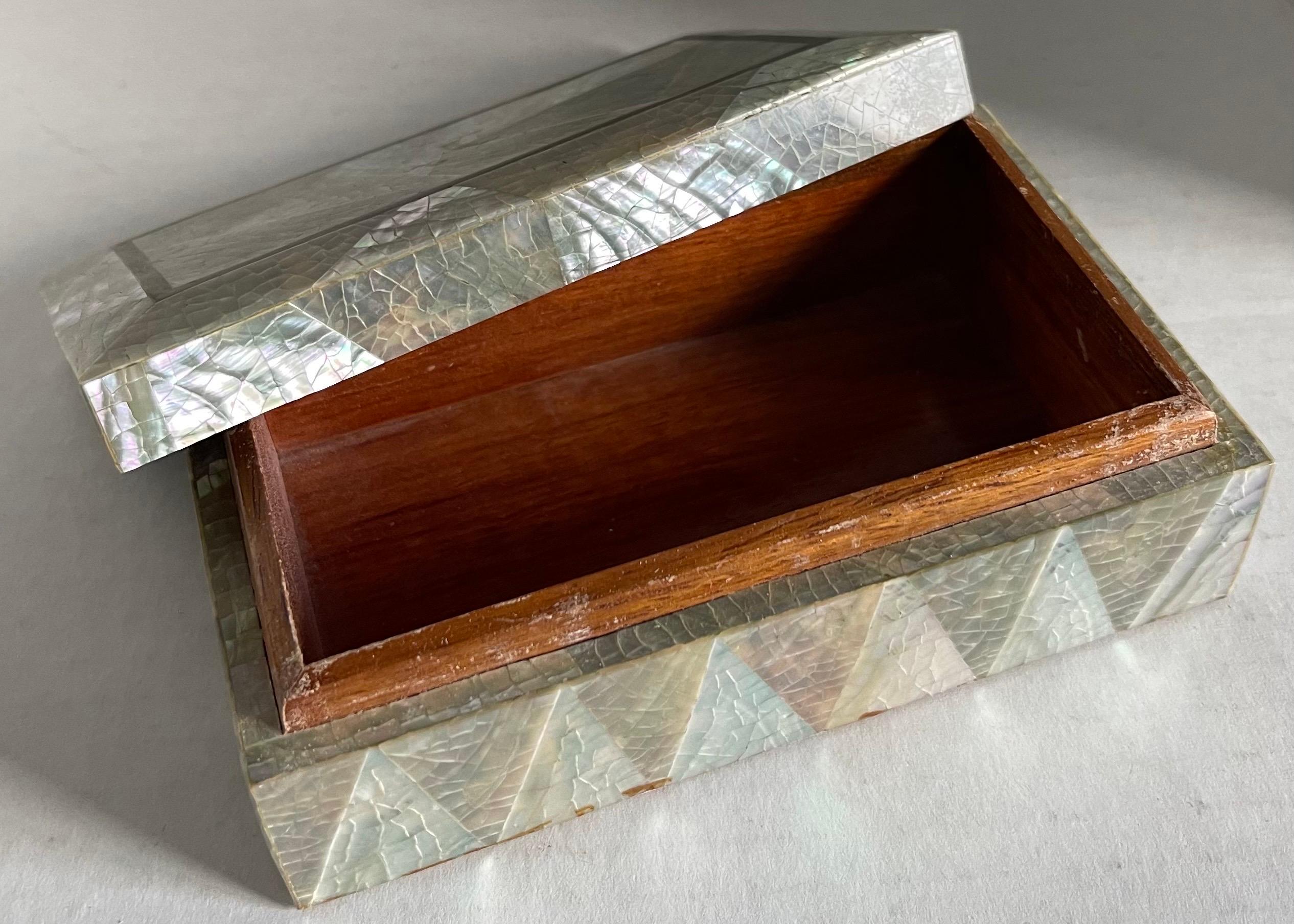 Maitland Smith Abalone Shell Box For Sale 2