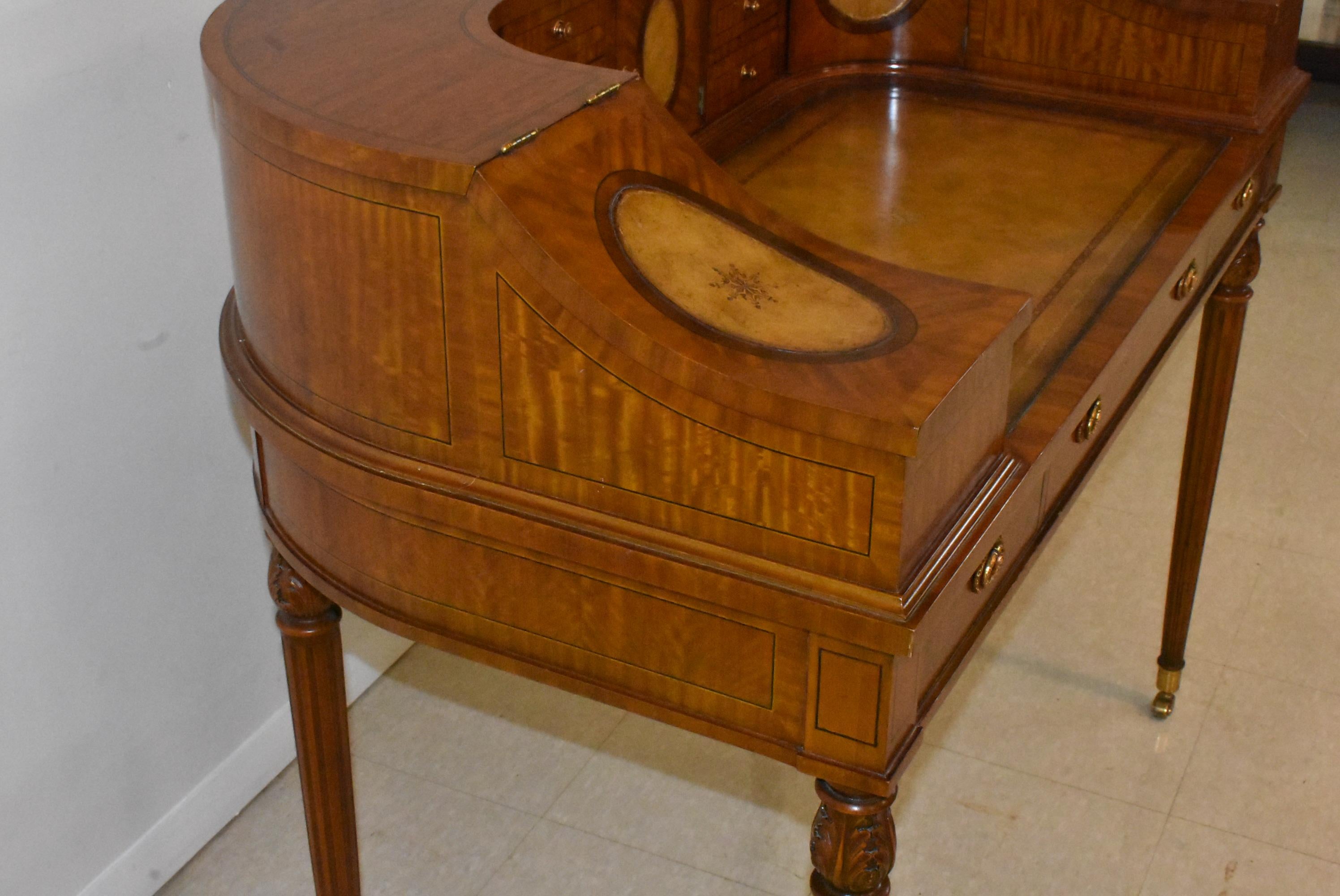 20th Century Maitland Smith Adams Style Carlton House Writing Desk