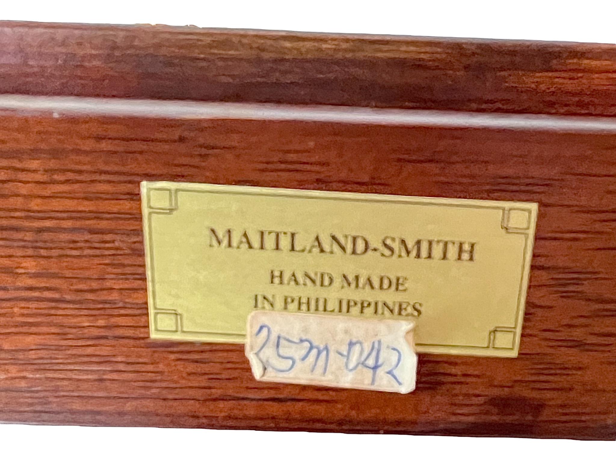 Maitland-Smith Bar-Tablett-Tisch (20. Jahrhundert) im Angebot