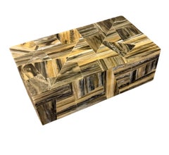 Dekorative Schachtel „Bone Mosaic“ von Maitland Smith