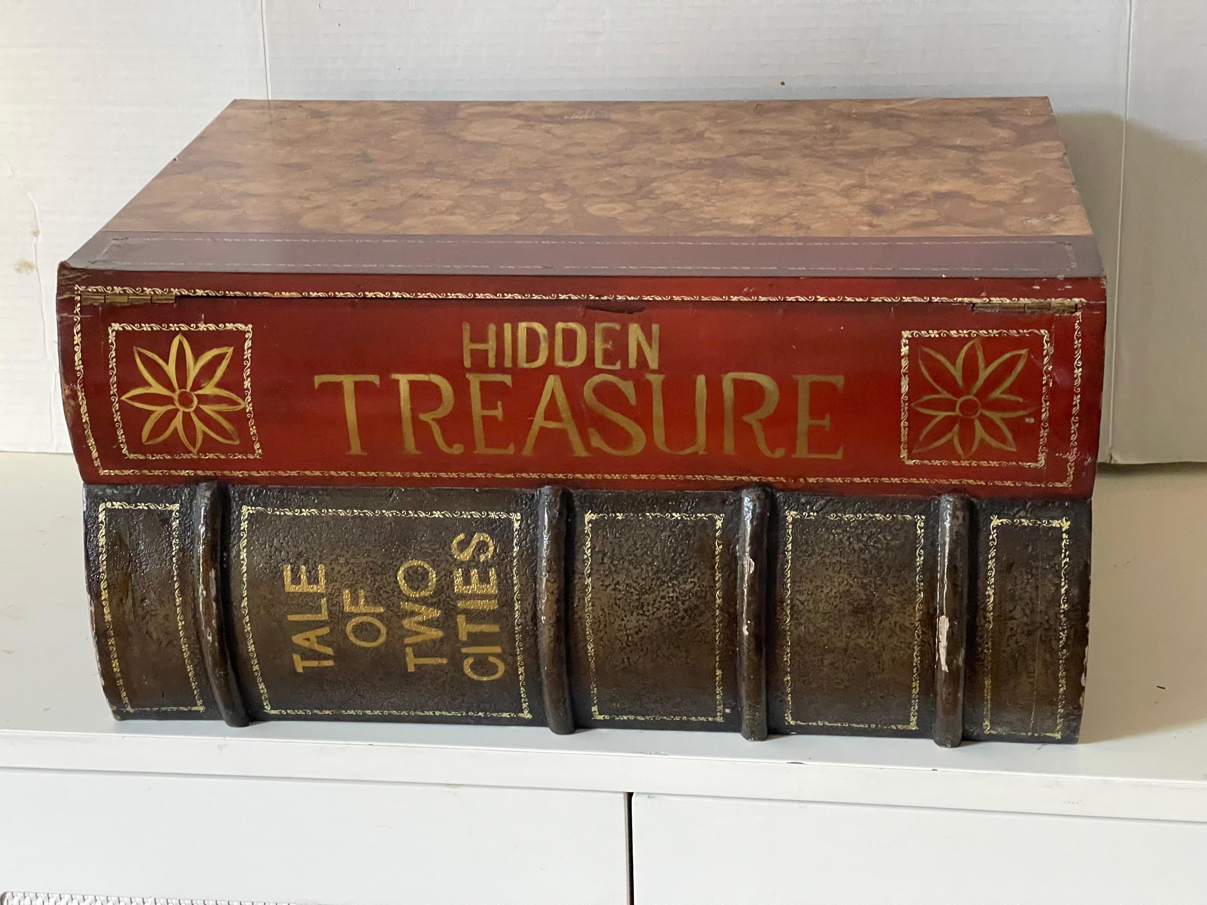 Leather Maitland Smith Book Box For Sale