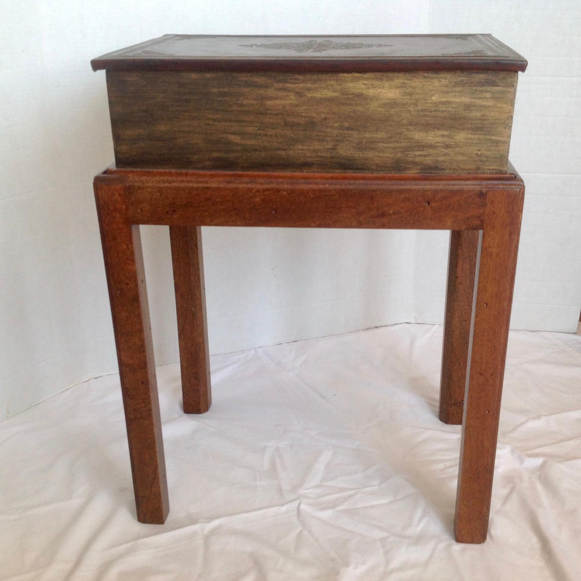 Late 20th Century Maitland Smith Book Form Side Table