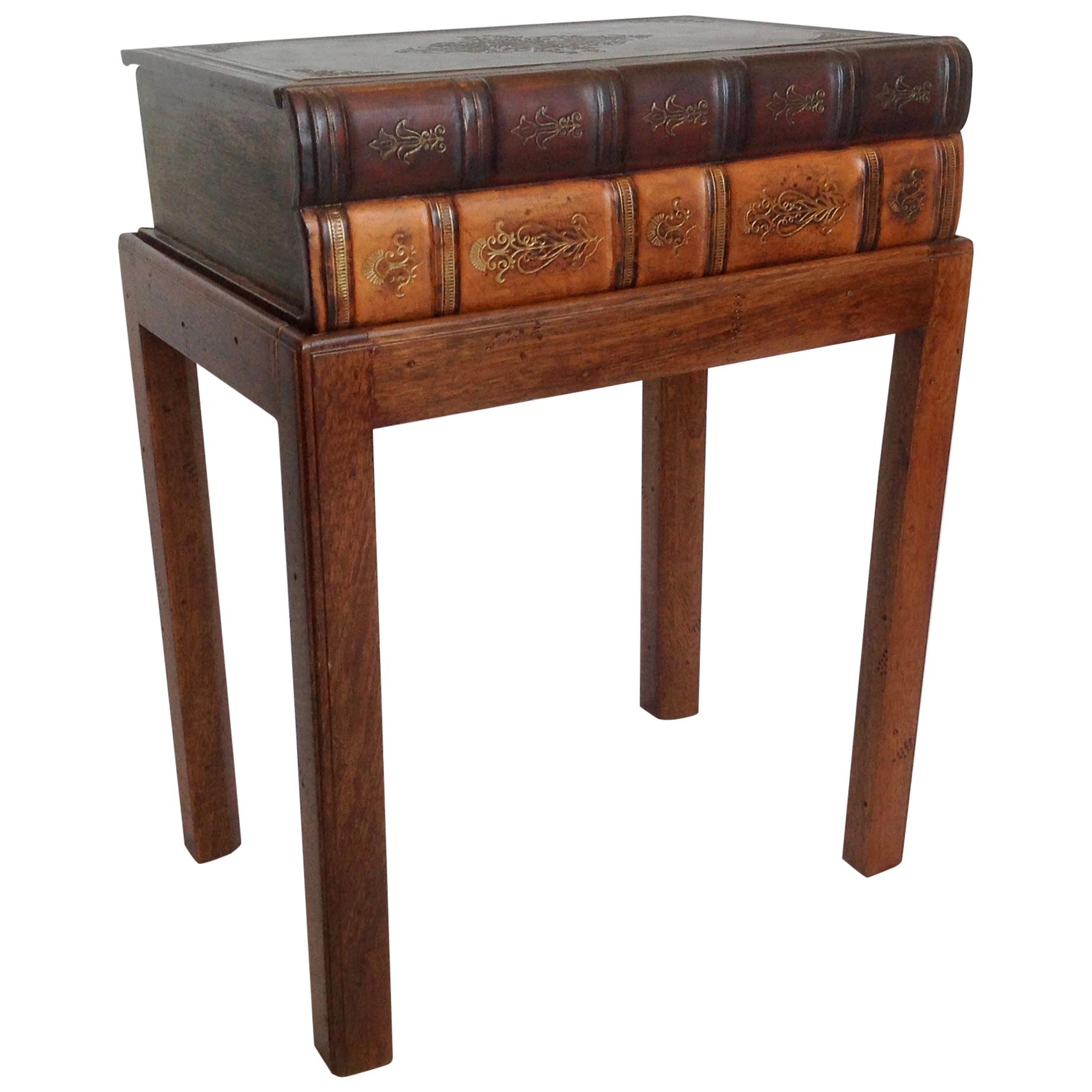 Maitland Smith Book Form Side Table