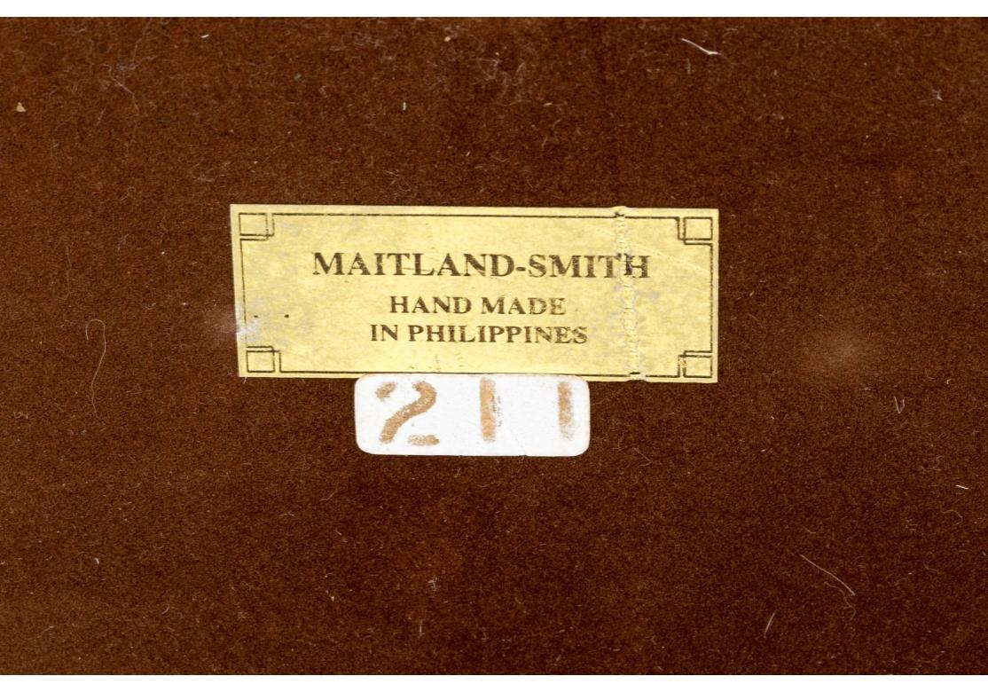 Maitland Smith Book Form Storage Box In Fair Condition For Sale In Bridgeport, CT