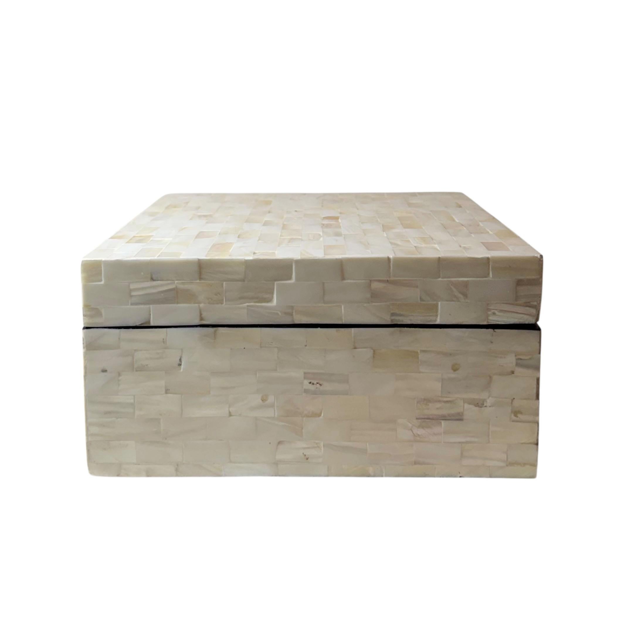 Mother-of-Pearl Maitland Smith Box For Sale