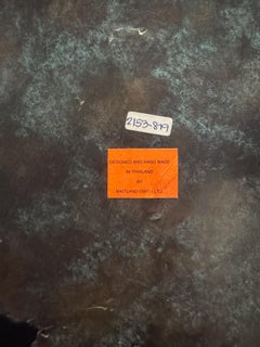 Maitland-Smith Bronze-Pflanzgefäß mit fünf Jungen