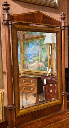Maitland-Smith Chest with Mirror in Mahogany