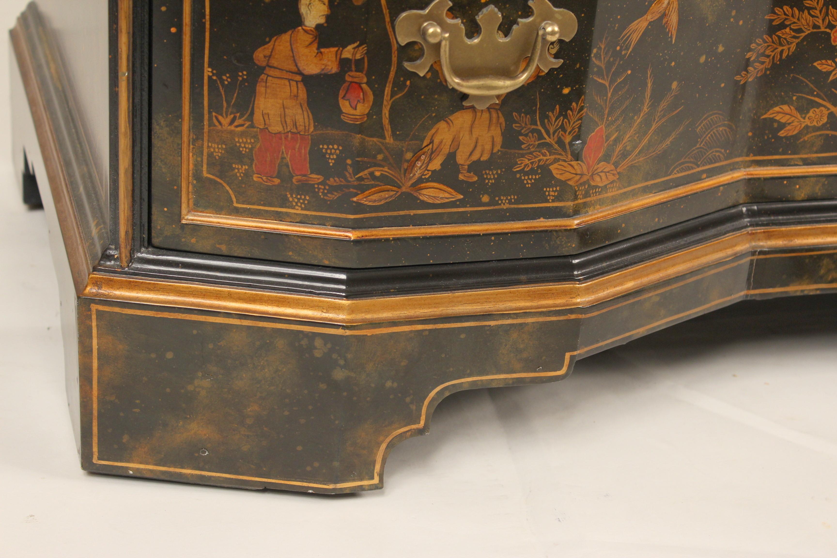 Maitland Smith Chinoiserie Decorated Chest of Drawers 1
