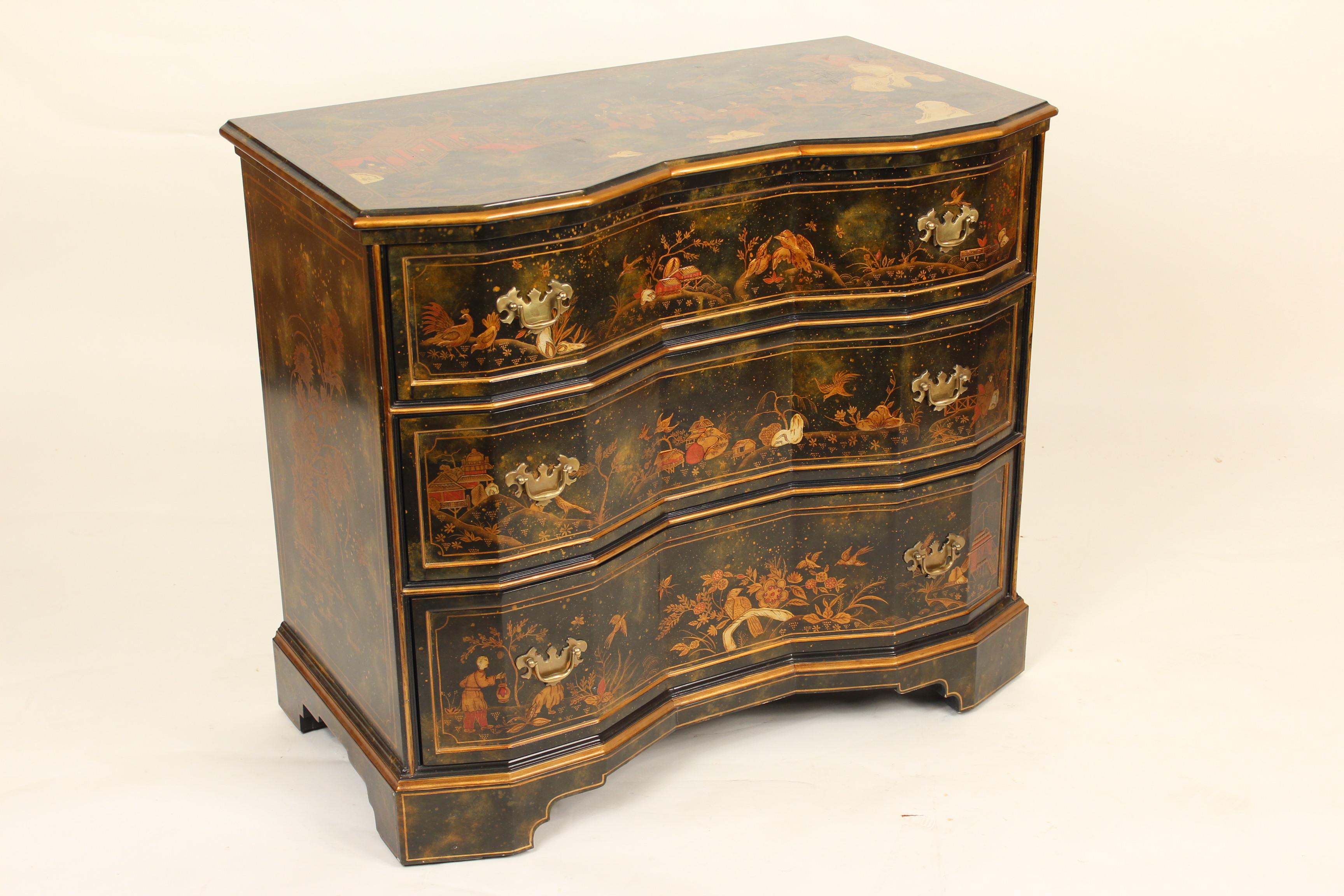 maitland smith chest of drawers