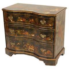 Maitland Smith Chinoiserie Decorated Chest of Drawers