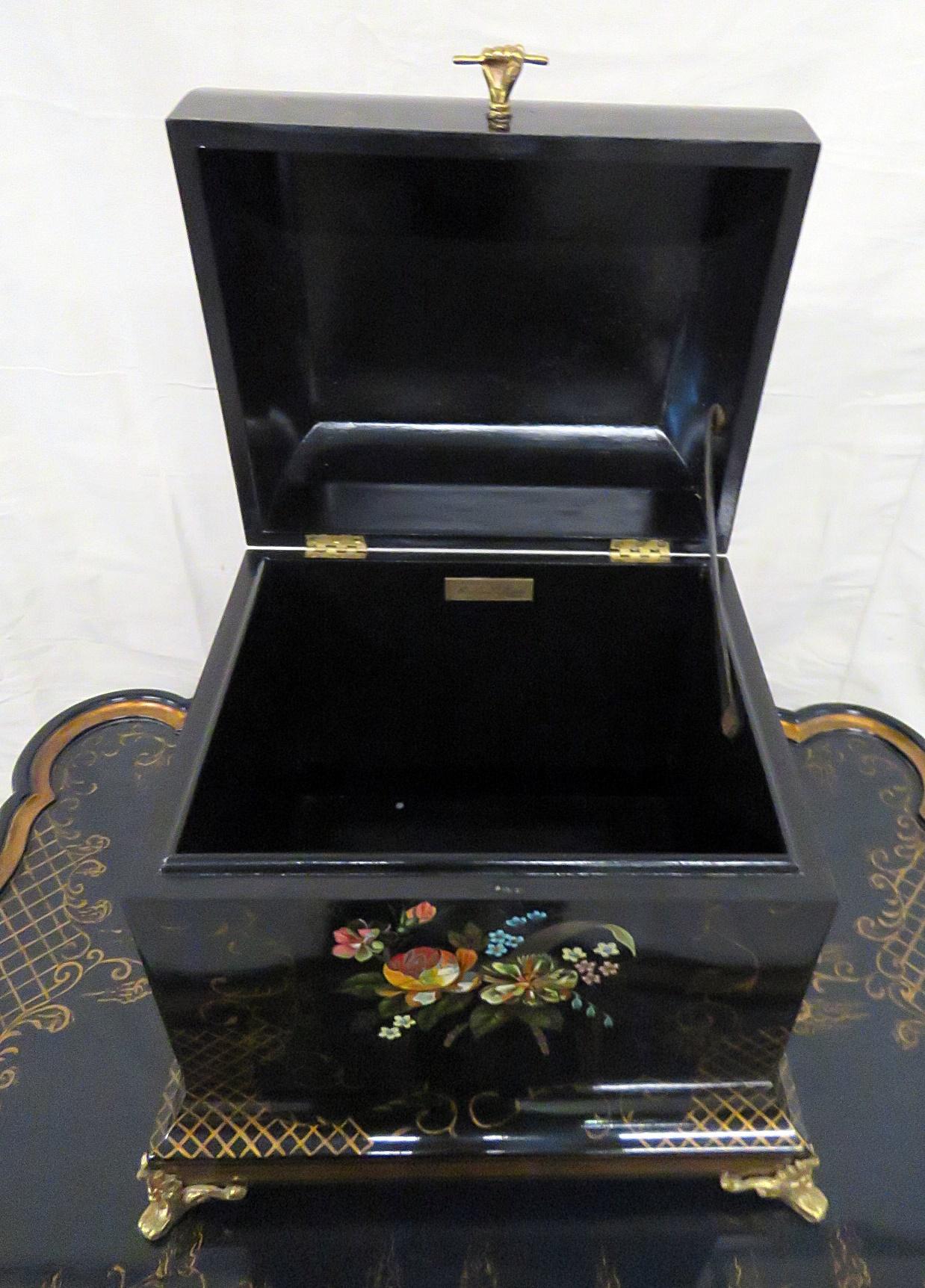 Maitland Smith Chinoiserie Decorative Box In Good Condition In Swedesboro, NJ